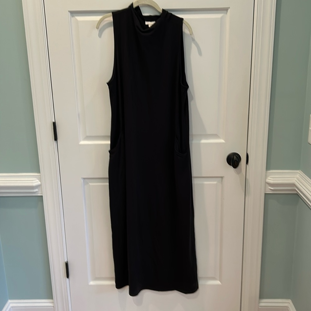 Pure Jill by J Jill long black t shirt dress xl